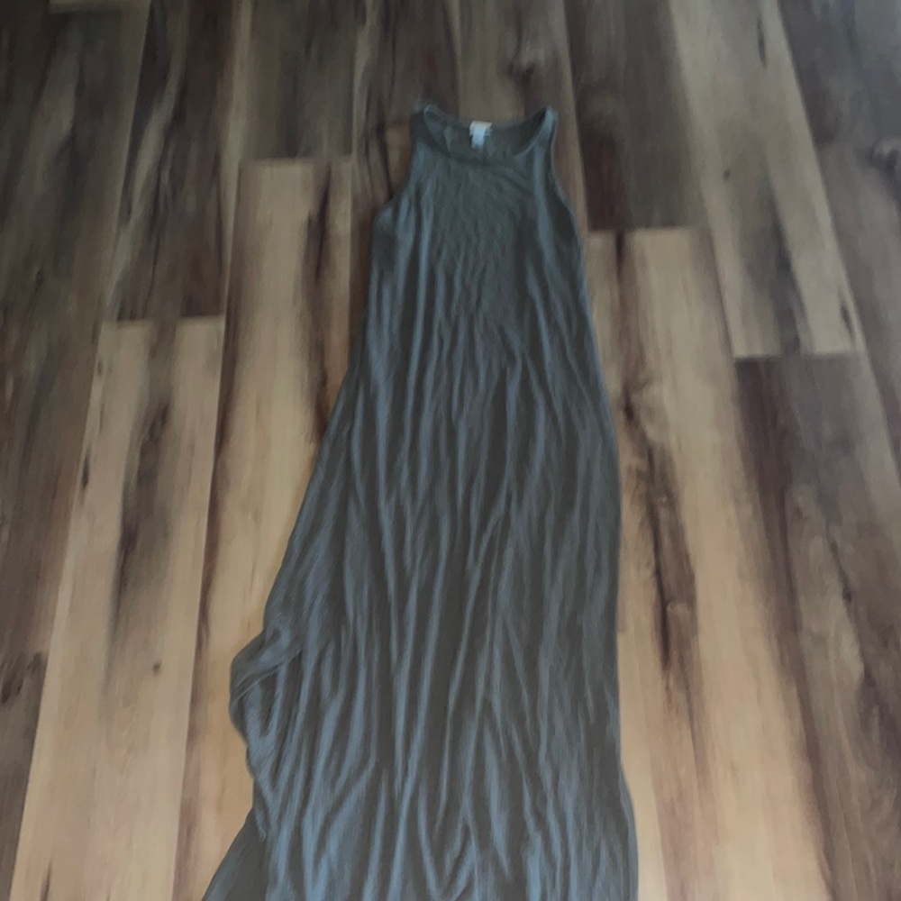 A new day army green maxi dress